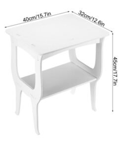 TPGP Bedside Tables/Distinctive Plastic Side Table for the Bedroom Multi-Use