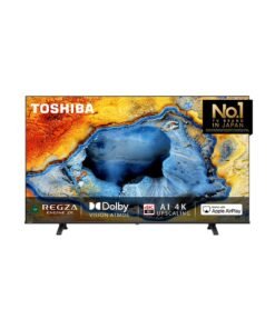 Toshiba 75 Inch 4K UHD Smart WiFi TV DLED, VIDAA U7,HDR-Dolby Vision, Apple AirPlay, Voice Command and HDR Game Mode Plus, Bluetooth- 75C350N Black