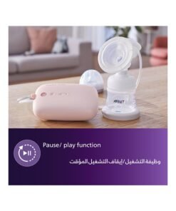 Philips Avent Single Electric Breast Pump Corded| 3 Pin | No.1 Brand Recommended By Moms Worldwide | Natural Motion Technology For Quicker Milk Flow