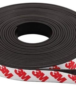 RATSAW Magnetic Tape with Adhesive Magnet Tape Roll with Strong Adhesive Backing Perfect for DIY Art Projects whiteboards and Fridge Organization 20 mm Wide x 1 Meter Long