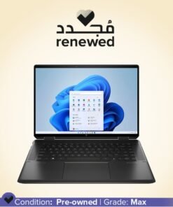 HP Renewed - Spectre 16-f Laptop With 16-Inch Full HD Display,Core i7 Processor/10-Core/12th Gen/32GB RAM/1TB SSD/4GB Graphics Intel Arc A370M/Windows 11 Black