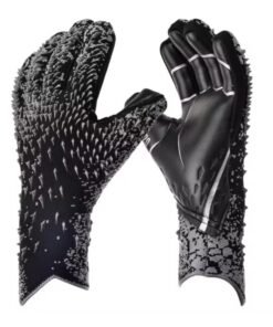 ShebSheb Soccer Goalkeeper Gloves Knitted Design not stuffy Football Goalie Training Gloves Strong Grip Anti-slip and Breathable for Youth And Adults