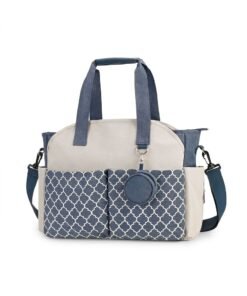KYD Multi-Functional Diaper Tote with Built-in Changing Pad – Travel Baby Bag with Adjustable Strap & Large Storage