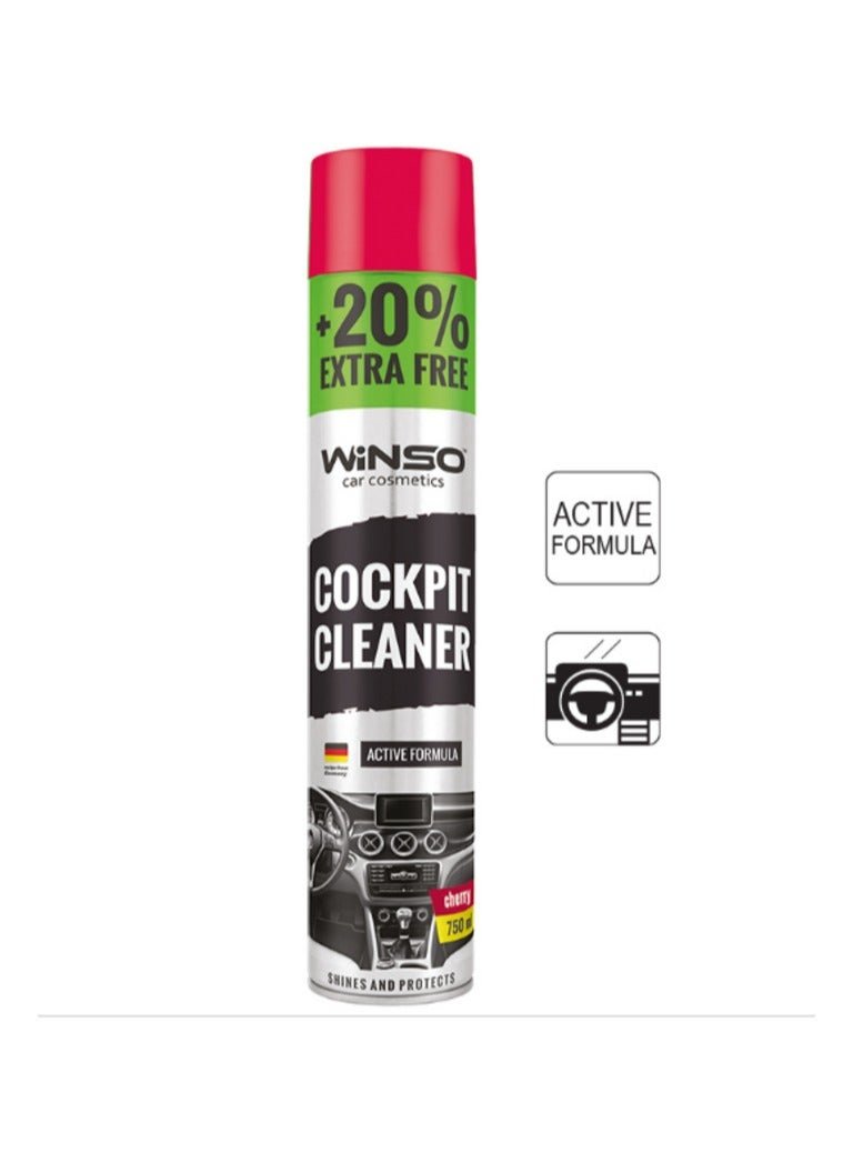 WINSO Dashboard Polish Spray Cockpit Cleaner Cherry 750 ML
