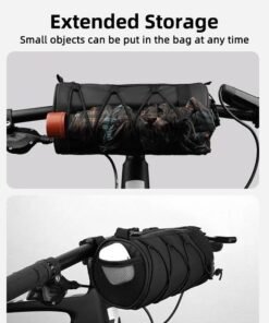 Motim Bike Bag Bicycle Bag Multifunction Bag, 2.5L Large Capacity Waterproof Mountain Bike Bag Cycling Accessories - Image 4