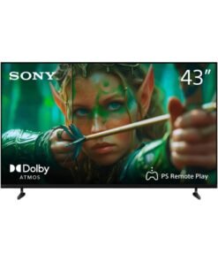 Sony BRAVIA 2 II 43 Inch 4K Ultra HD HDR LED Smart Google TV (2025 Model) with Dolby Atmos, Voice Control and PS Remote Play – K43S20M2 K-43S20M2 black