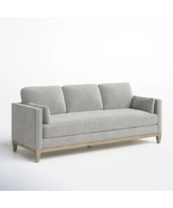 SULSHA Elegant Comfort: The Pera 84'' Velvet Sofa"