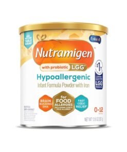 Nutramigen Enfamil Nutramigen Hypoallergenic Baby Formula with Iron, Lactose Free, Colic Relief from Cow's Milk Allergy Starts in 24 Hours, Brain Building DHA, Probiotic LGG for Immune Support, 12.6 Oz Can