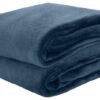 T G H Flannel Fleece Single Size 160x220cm for All Season Fluffy Blanket Warm Bed Blanket Throw for Sofa & Bed Comfortable and Soft Blanket