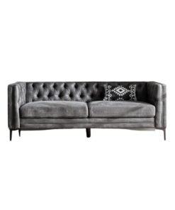 SULSHA Upholstered Button-tufted Sofa with Metal Legs