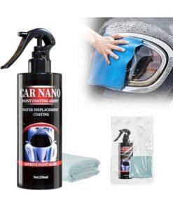 Homonth Car Nano Ceramic Coating 120ml – Shine Restorer, Paint Protector, and Water Displacement Spray