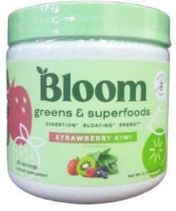 Bloom Nutrition Greens and Superfoods, Strawberry Kiwi (6.39 oz)