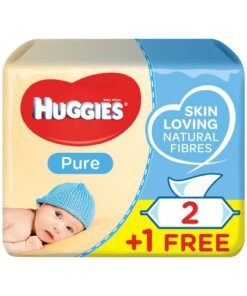 HUGGIES 2-Piece Pure Baby Wipes And 1-Piece Free 56sx3 Pack 168 Wipes