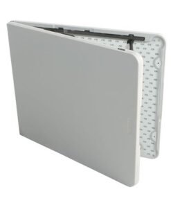 Lifetime 6 Ft Fold-In-Half Table, Rectangle, Residential, White Granite Colour, LFT-80333