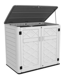 CamelTough Outdoor Garden Storage Cabinet, 135L x 84W x 119H cm 1-Year Warranty, HTC-CT-636