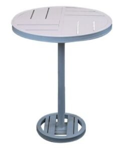 Schondor-Outdoor-Balcony set- Millan- 002--Aluminum-White Frame-Yellow Cushion