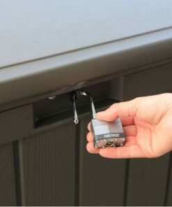 Lifetime, 439L, Heavy Duty Storage Box, 10 Year Limited warranty, Brown Colour Box, Brown Lid, LFT-60089