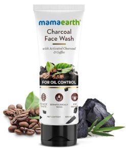 Mamaearth Charcoal Face Wash with Coffee Extracts for Deep Cleansing and Exfoliating