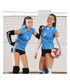 Alternative view of Barakah 4 Pairs Arm Sleeve UV Sun Protection Arm Sleeves Cooling Sports Sleeve Anti Slip Ice Silk Arm Warmers Reflective Arm Covers for Men Women Golf Cycling Working Sleeves Supplies