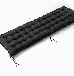 Outdoor Large Bench Cushion,Thick Rectangle Bench Cushion Pad for Chaise Swing,2 3 Seater Long Sofa Replacement Pad Garden Furniture Mattress Lounger Cushion Mat