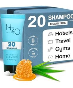 H2O Therapy SHAMPOO, TRAVEL SIZE HOTEL HOSPITALITY, 0.85 OZ (CASE OF 20)