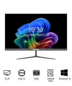 Kaulle Desktop Computer All In One Pc 23.8 Inch All In One Desktop,Intel Core I5 3320M Processor,8 GB Ram,256 GB Ssd,Bluetooth 4.2 And Windows 10 Pro All In One Desktop Computer With Keyboard And Mouse Black A238H english Black