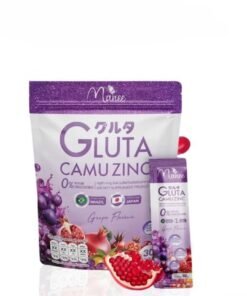 MANEES Manee Gluta Camu Zinc with Collagen | Daily Skin & Immunity Support | 30 Sachets