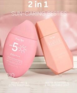 Fairy Skin 2 in 1 Sunscreen Duo Fairy Skin Tinted Sunscreen SPF50 PA Plus Plus Plus and Premium Brightening Sunscreen SPF50 PA Plus Plus Plus