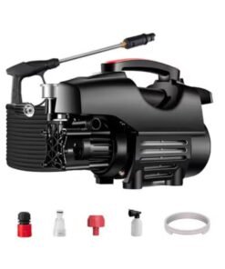 OHAHO Electric Pressure Washer, 2000W Portable Power Washer with High Pressure Water Gun, 20ft Hose & Detachable Nozzles for Cars, Patios, Fences & Outdoor Cleaning