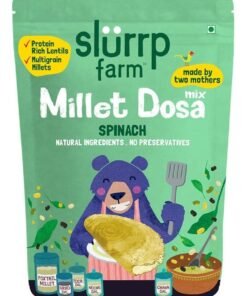 Slurrp Farm High Protein Mix Multigrain & Spinach Natural & Healthy Food 150g