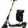 Crony M365 Kids Electric Scooter 500W, 36V 7.8Ah Battery, 25–35km/h Safe Speed, 15–20km Long-Range Ride, Foldable Lightweight E-Scooter for Boys & Girls, Adjustable Handlebar, LED Lights, Strong Frame 120kg Load, Beginner-Friendly Smooth Acceleration, Stable Braking System, Shock-Absorbing Design, Compact Portable Electric Kick Scooter for Teens & Children, M365 APP SEAT With Suspension Street Dance