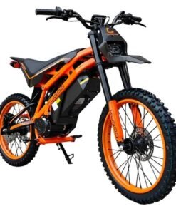 Kugoo Wish 02 Pro Electric Dirt Bike, 4000W Peak Power Brushless Motor, 60V Battery, 70KM/H High Speed, Hydraulic Disc Brakes, Long Range Off-Road E-Motocross.