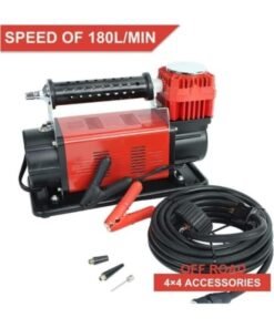 Portable Air Compressor, 180L/M 150 PSI Car Tire Air Pump, Single Stage Automatic Inflator For SUVs, RVs, Bikes CSK-102-15