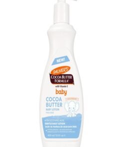 Palmer's Baby Lotion, Cocoa Butter Formula Body Lotion, 13.5 Fl Oz, Gentle Baby Moisturizer for Delicate Skin with Vitamin E & Aloe, Hypoallergenic, 48Hr Moisture, Dermatologist Tested Baby Essentials