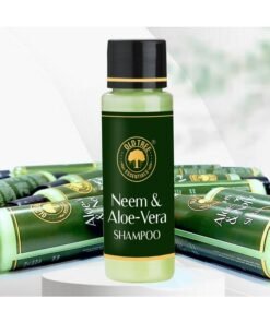 Old Tree Neem & Aloevera Hair Shampoo Toiletries Kit 30ml - (Set of 100 Pcs) | Travel Size Shampoo Kit for Travelling, Hotel Room, Guest House | Hotel Amenities and Accessories