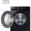 Samsung 9KG Front Load Washing Machine, 1400RPM, LED Digital Display, Ecobubble™, SmartThings AI Energy Mode, 5 Star Rating, Digital Inverter Compressor WW90CGC04DABGU Black