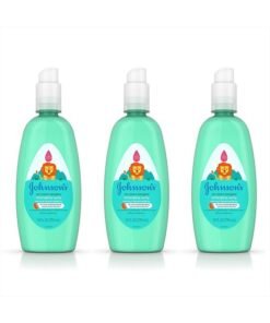 Johnson's Baby Johnson's No More Tangles Toddler & Kids Detangling Spray to Unlock Knots in Hair, Hypoallergenic & Paraben-Free, No More Tears Tear-Free Formula For Wet or Dry Hair, 10 fl. oz(Pack of 3)
