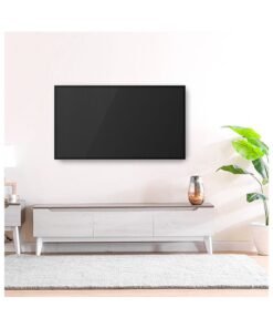 DANUBE HOME Hazel Tv Unit Upto 60 Inches Tv Entertainment Modern Design Wall Unit Furniture Tv Stand For Living Room Bedroom Tv Unit Rack 179x40x53 cm White