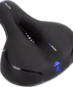 Alternative view of Spartan Bicycle Saddle – Black, SP-9034, Comfortable & Durable Seat for Mountain & Commuter Bikes