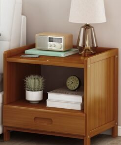 Sharpdo Home Modern Simple Bedside Table with Drawer Storage Cabinet 42*30*40CM