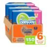 BabyJoy Compressed Culotte Pants Diaper, Size 6, Junior XXL, 16-23 Kg, Giant Box, 150 Diapers