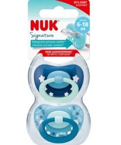 NUK Pacifier Signature Silicone S2 2-Pieces 6-18M