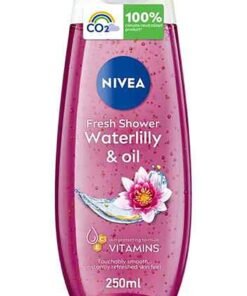 Nivea Waterlily Andoil Shower Gel Refreshing Body Wash With Caring Oil Pearls Andfloral Scent 250ml