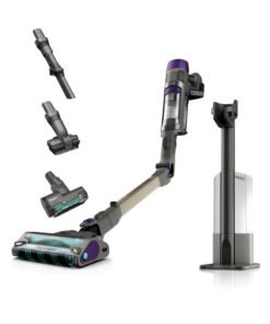 Shark PowerDetect Clean And Empty Cordless Pet Vacuum Cleaner, 70 Minutes Run-Time, 1760 W IP3251MET Mocha Grey/Brass