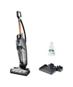 Bissell Crosswave Hydrosteam 3527E Wet & Dry All-In-One Vacuum, Vacuum, Mop And Steam With The Power Of Hydrosteam Technology. For Use On Tiles, Wood Floors, Rubber Floor & Mats | 2-Year Warranty 1100 W 3527E Titanium/Black