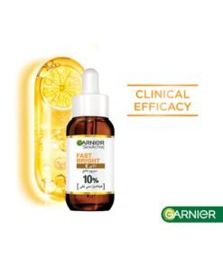 garnier Skin Active Fast Bright Overnight Booster Face Serum With 10% Pure Vitamin C, 30ml