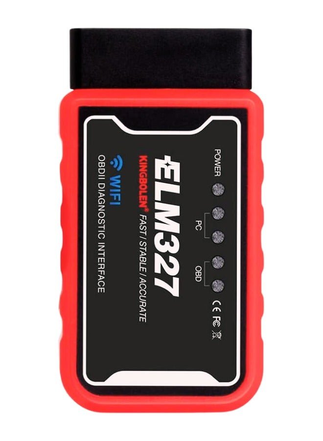 X-PRO5 ELM327 OBD2 Scanner WiFi Car Failure Detector OBD OBDII Code Reader Check Engine Light Diagnostic Scan Tool for iOS and Android WiFi Version