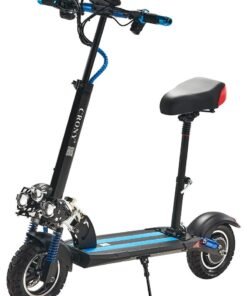 Crony V10 Big display folding Electric Scooter with a seat | Speed up to 68KM/H | Range up to 40 KM | Dual Suspension