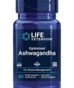 Life Extension Optimized Ashwagandha Stress Management Capsules - 60 Count