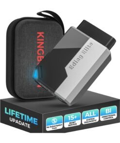 KINGBOLEN Ediag Elite OBD2 Scanner Bluetooth, Bi-Directional Control Scanner All System Diagnostic Tool for iOS & Android, 15+ Hot Reset, CANFD Protocol, FCA AutoAuth, No Subscriptions Lifetime Update
